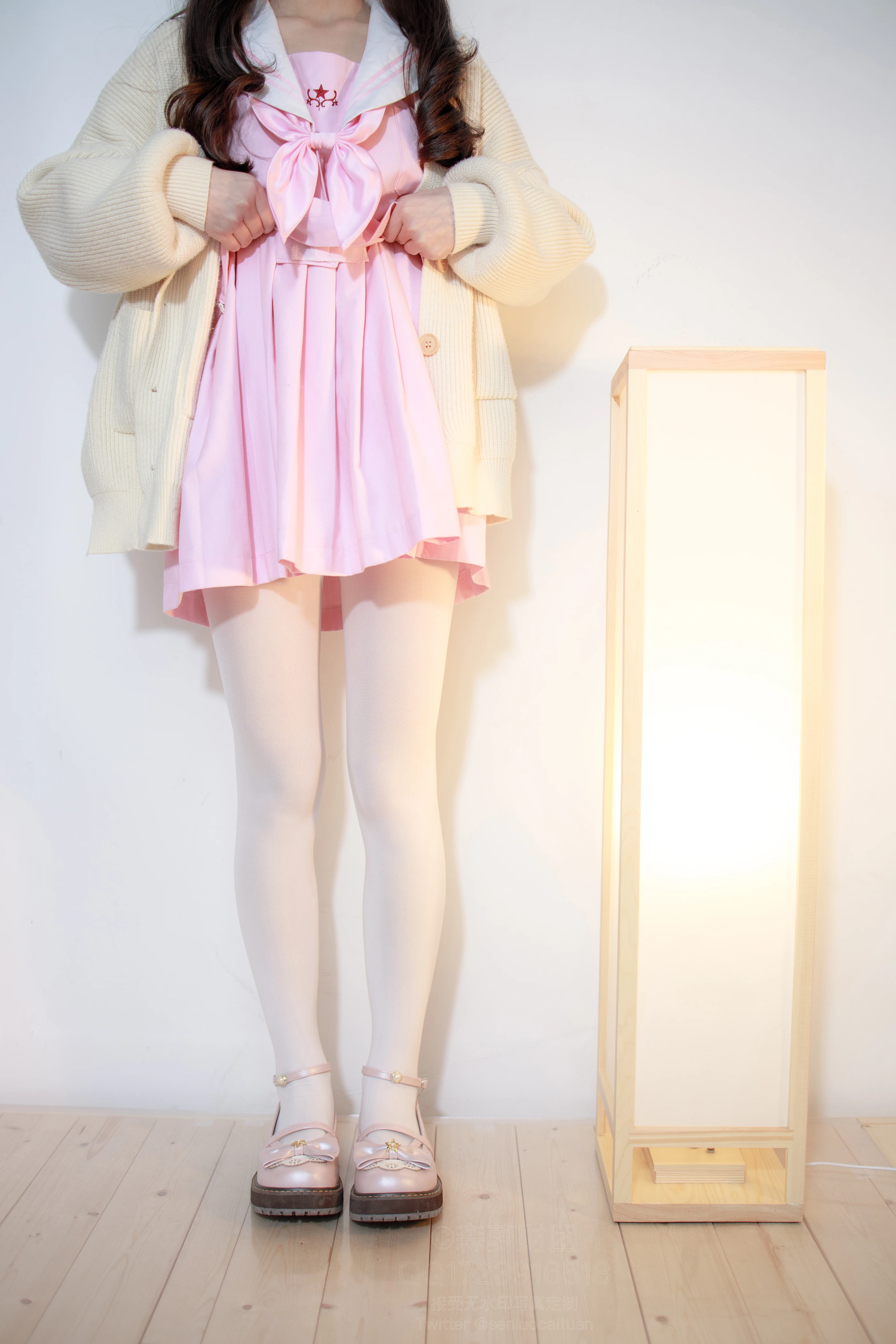 森萝财团 [X-059] 萝莉白丝80D [97P 1V]插图7